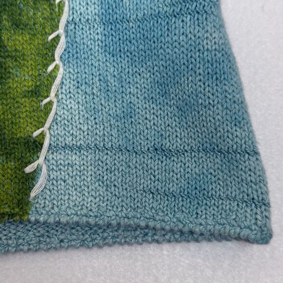 Vintage Susan Bristol Y2K Sz L Palm Tree Embroidered Beaded Cardigan - Picture 13 of 15